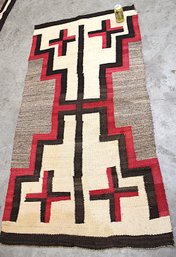 Antique Woven Navajo Rug, 37x67'(189)