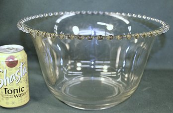 Antique Large Candlewick Bowl, 12'Dx 7'H  (207)