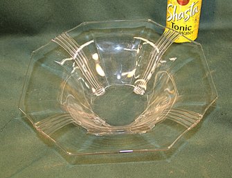 Antique Large Heisey Bowl, 11x3'H  (215)