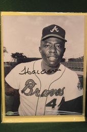 Hank Aaron Signed Photo, 8x10', Braves   (Unverified)  (22)
