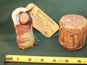 Mini Papoose  From Colorado & Small Drum  (231)