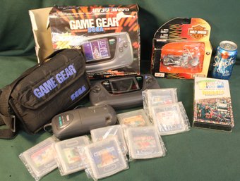Sega Game Gear & 8 Games & More (233)