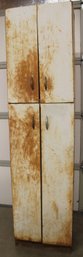 4 Door Metal Cabinet, 21x13x84'H  (238)