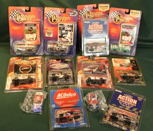 Group Of 13 Miniature Earnhardt Racing Model Cars, Kenner, Hasbro, More  (240)