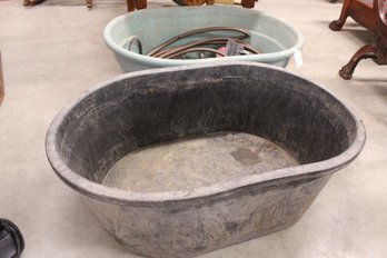 Two 40 Gallon Livestock Troughs W/ 3 Float Controls  (258)