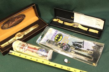 Lucien Piccard & Xavier Watches In Original Boxes & Batman & Avon Watches   (261)