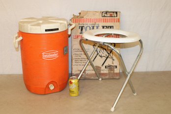 Gottkooler Water Cooler & Portable Camping Toilet   (270)
