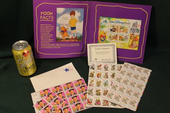 Postage - Canadian Winnie The Pooh & US Postage (66 Stamps)    (273)