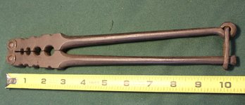 Antique  Klein &Sons Reversable Splicing & Crimping Tool  (27)