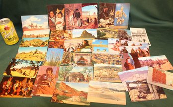 38 Old Postcards Depicting Navajo Native American  Geography, Culture, Customs, Crafts, Clothing And Mor (284)