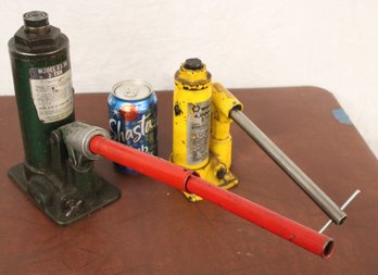 Hein Warner Model 33.93, 3 Ton Hydraulic Jack & Wilmar 2 Ton Hydraulic Jack  (288)