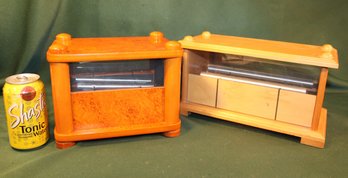 2 'Falling Rain Nature Chimes', 9x6x7 (Working) & 13x6x7 (Not Working)    (293)