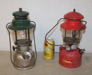 2 Old Coleman Lanterns, Models 428 & 200A   (303)