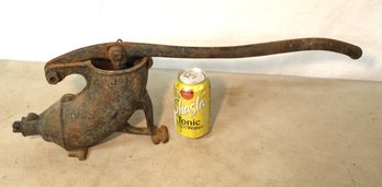 Antique Cast Iron Sausage Stuffer   (319)