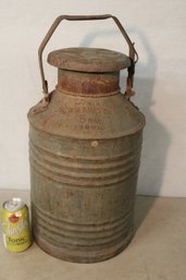 W.R. Ames Co. 5 Gallon Milk Can, 18'H   (321)