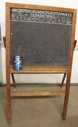 Child's Folding Blackboard/Easel, 24x42'H   (325)
