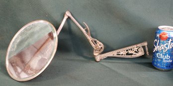 Kato 7'Dia. Beveled Glass Shaving Mirror On Expandable/adjustable Bar, (no Bracket) (338)