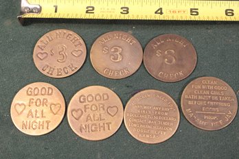 7 Bordello Tokens   (341)