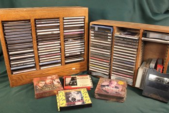CD Holders With CDs, Mostly Western With Others  (342)