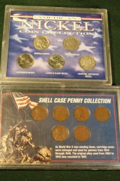 American Nickel Collection & Shell Case Penny Collection   (346)