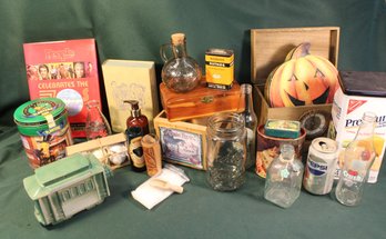 Large Miscellaneous  Lot - Books, Tins, Crush Soda Bottles,  Much More  (352)