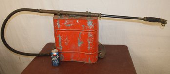 Old Pioneer Fire Fighter's Backpack Pump  (356)