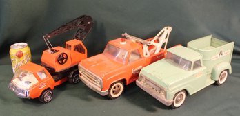 Vintage 3 Metal Tonka Toy Trucks   (359)