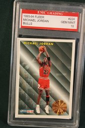 Michael Jordan Gem 10 Graded Card, Bulls (Unverified)  (35)