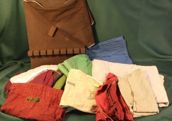 Assorted Antique Felt Bags For Silver & Bags For Flatware   (362)