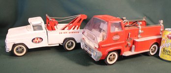 Vintage 2 Tonka Toy Trucks, 14 & 15' Long   (365)