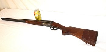 Stevens 16 Gauge Double Barrel Model #5100, 1910-1959, Double Trigger, Transfer Papers Needed  (372)