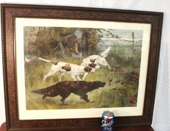 Framed Print By Thomas Blinks, 'Steady', 32x25'H  (378)