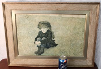 Framed Print By Andrew Wyeth, 'Far Away', 28x20'H  (379)