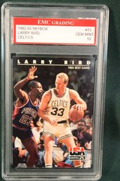 Larry Bird Gem 10 Graded Card, Celtics (Unverified)   (37)