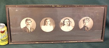Antique Framed Photos Of B.F. Loomis Family (Photographer Of Lassen Eruption, 1915)    (380)