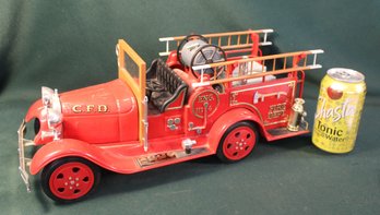 Vintage (Empty) Beam Fire Truck Bottle, 16' Long   (383)