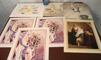 Seven 14x11' Frameable Prints  (389)