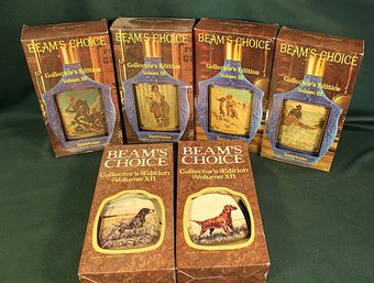 6 Beam Bottles Collector's Choice Edition, Vol. III & XII  (394)