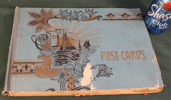 133 Antique Postcards In As Is Album - Europe & US  (399)