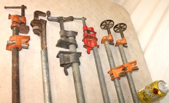 6 Furniture Repairing Bar Clamps, 36-54' Long   (403)