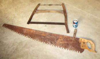 45' Long Saw & Cross Cut Saw  (404)
