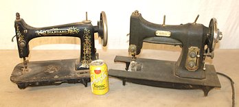 Standard & White Rotary Sewing Machine Heads  (As Is)     (405)