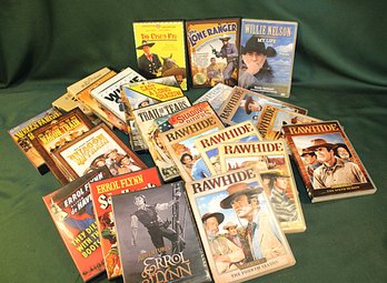 43 DVDs - Western & Errol Flynn   (406)