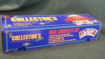 1989 Collectors Choice Baseball Trading Cards & 3D Team Logo Holograms (Unopened)  (409)