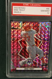Mike Trout Gem 10 Graded Card,  LA Angels (Unverified) (40)