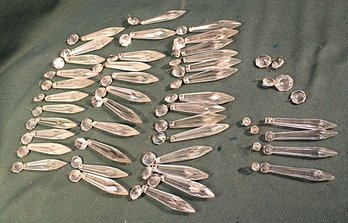 36 Crystal Prisms And 9 Pieces  (410)