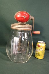 Antique Dazey #4 Butter Churn & Glass Jar, 13'H   (50)