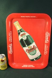 Antique Franks Pale Ale Advertising Serving Tray, 12.5x17.5  (50)