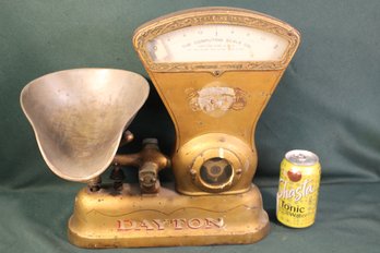 The Computing Scale Co., Dayton, Ohio, Style #166 Two Pound Candy Scale W/Pan, 13x14'    (53)