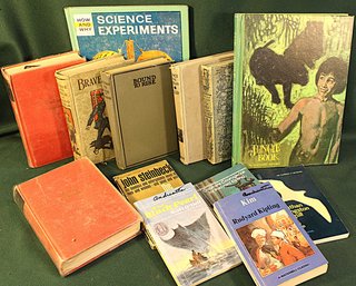 Group Of Books - 1911 Peter Pan, 2 Alger Jr., Rudyard Kipling, More   (55)